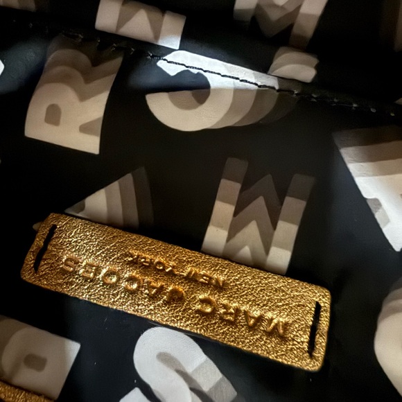 ❌sold❌Marc Jacobs FLASH Gold Metallic Leather Camera Crossbody Bag - Picture 7 of 8